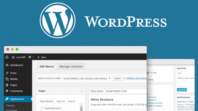 Các bước để sở hữu một website trên Wordpress